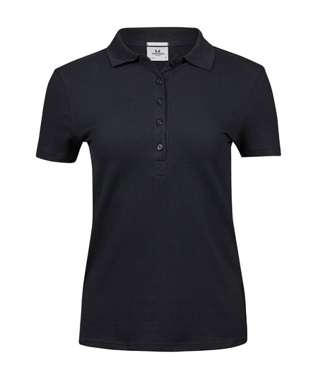 Womens luxury stretch polo (145)