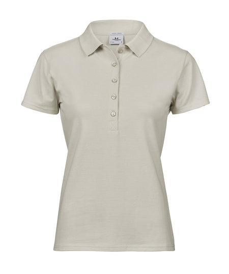 Womens luxury stretch polo (145)