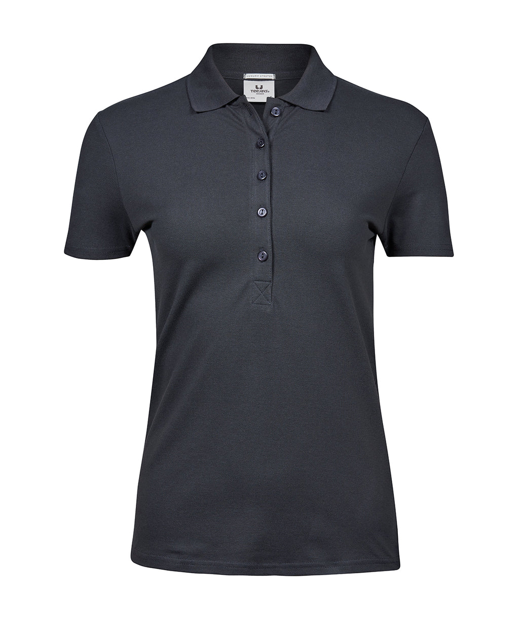 Womens luxury stretch polo (145)