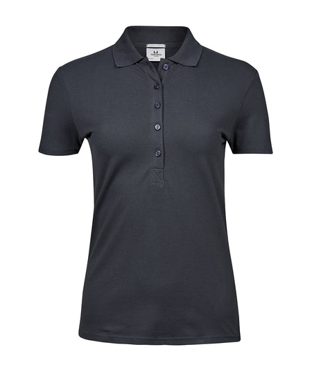 Womens luxury stretch polo (145)