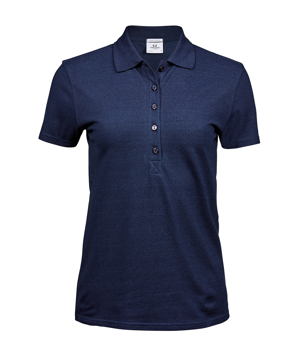 Womens luxury stretch polo (145)
