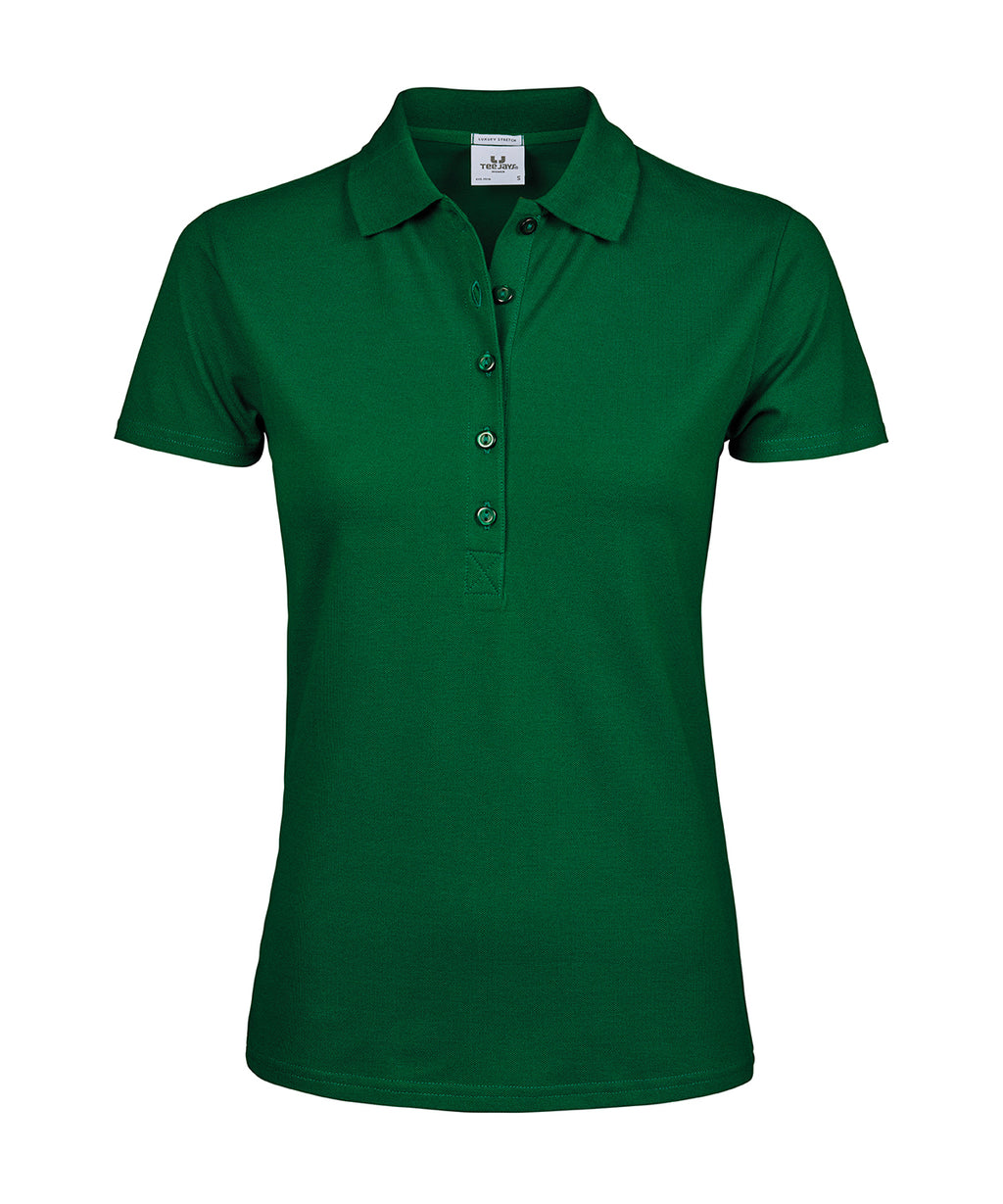 Womens luxury stretch polo (145)