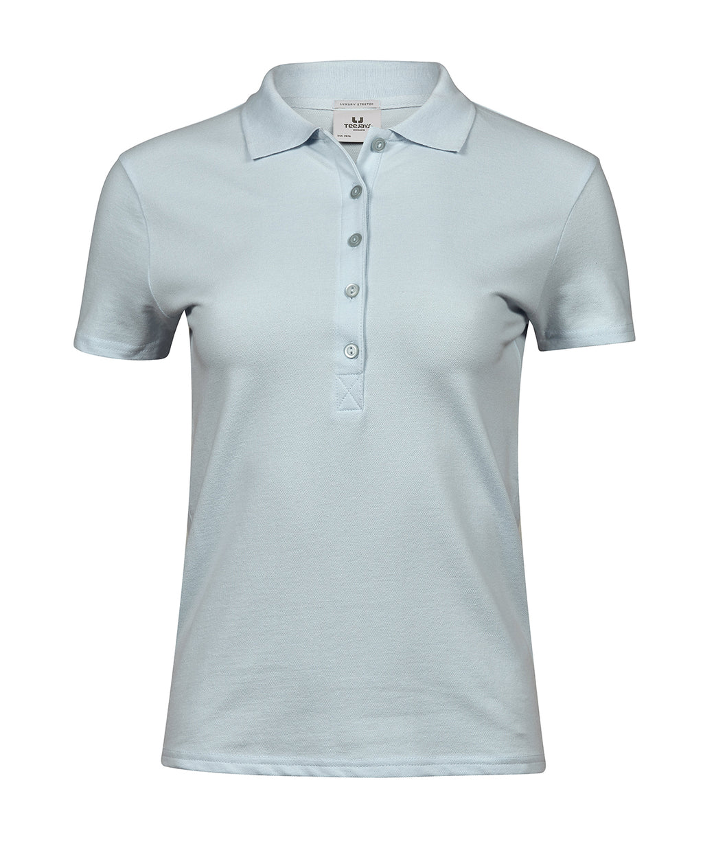 Womens luxury stretch polo (145)