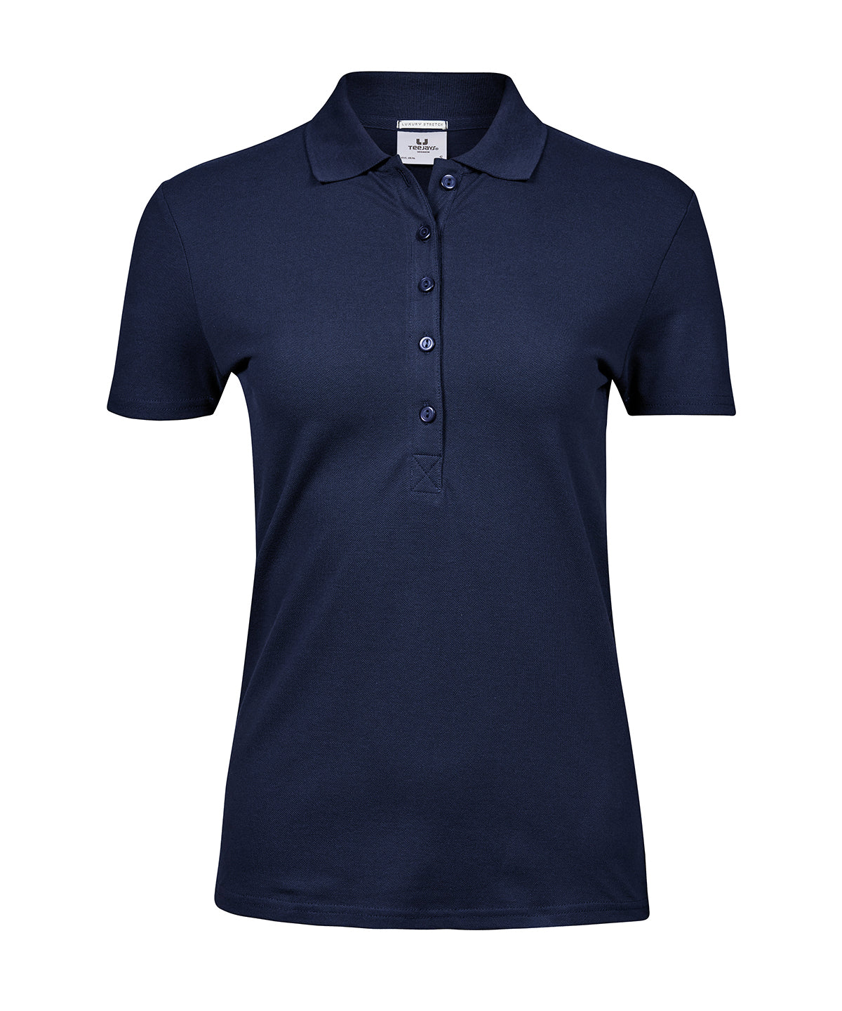 Womens luxury stretch polo (145)
