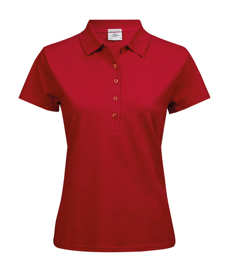 Womens luxury stretch polo (145)