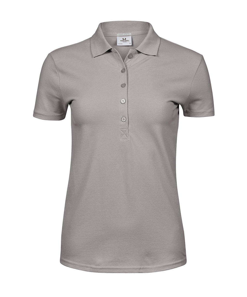 Womens luxury stretch polo (145)