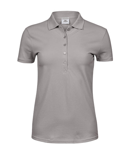 Womens luxury stretch polo (145)