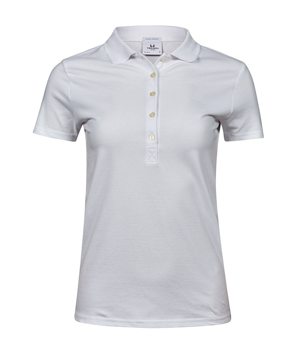Womens luxury stretch polo (145)