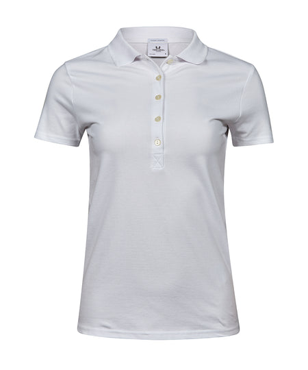 Womens luxury stretch polo (145)