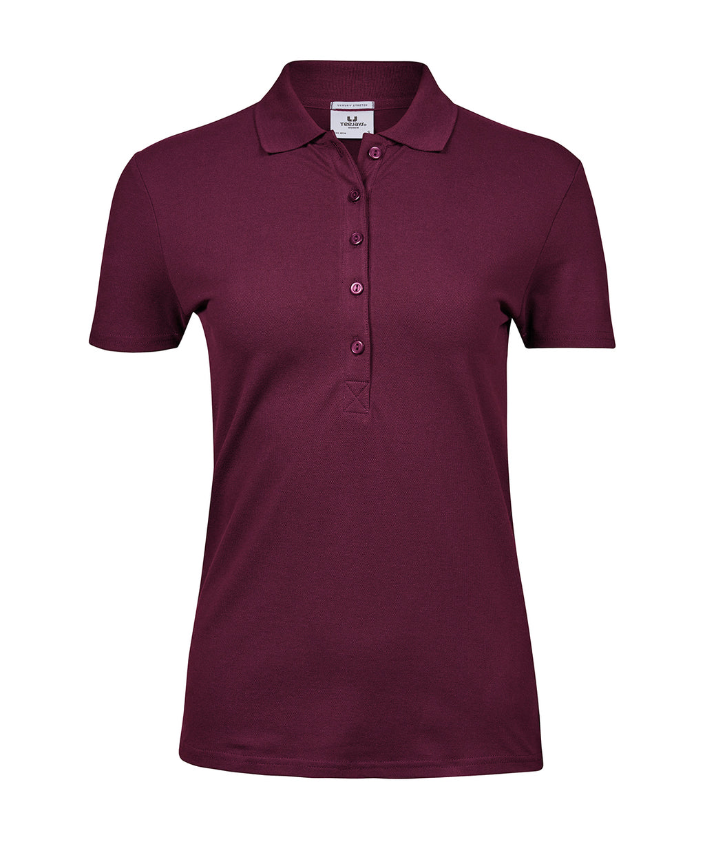 Womens luxury stretch polo (145)