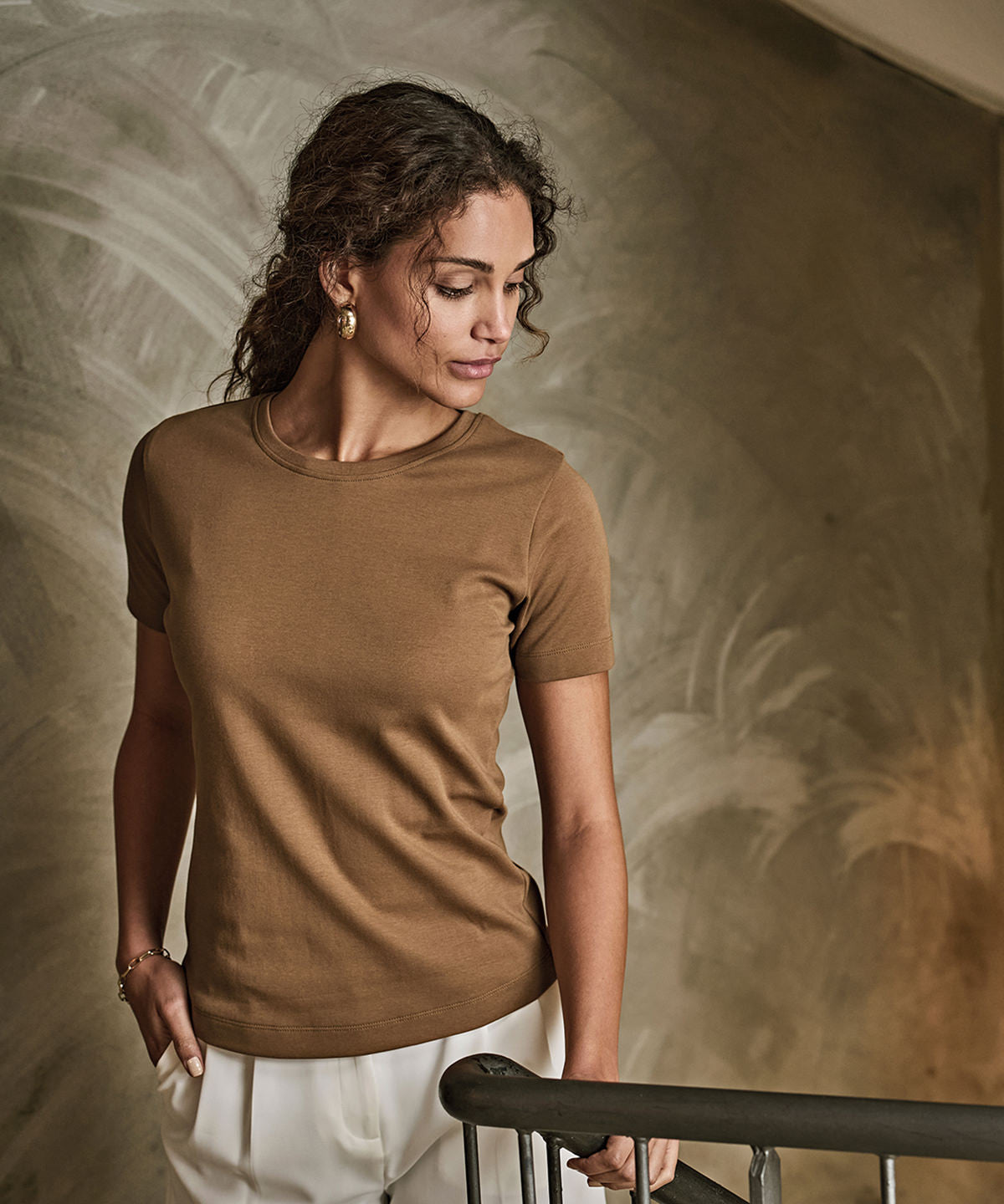 Womens interlock tee (580)