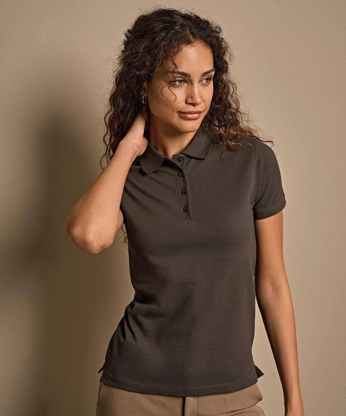 Womens heavy polo (1401)