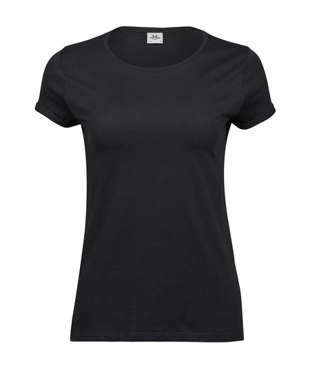 Womens roll-up tee (5063)