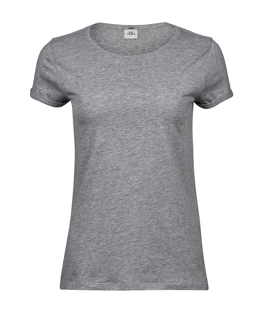 Womens roll-up tee (5063)
