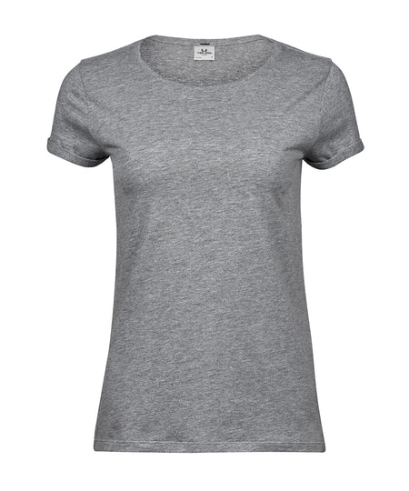 Womens roll-up tee (5063)