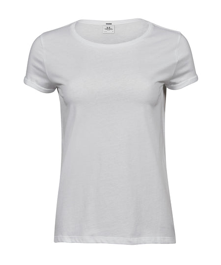 Womens roll-up tee (5063)