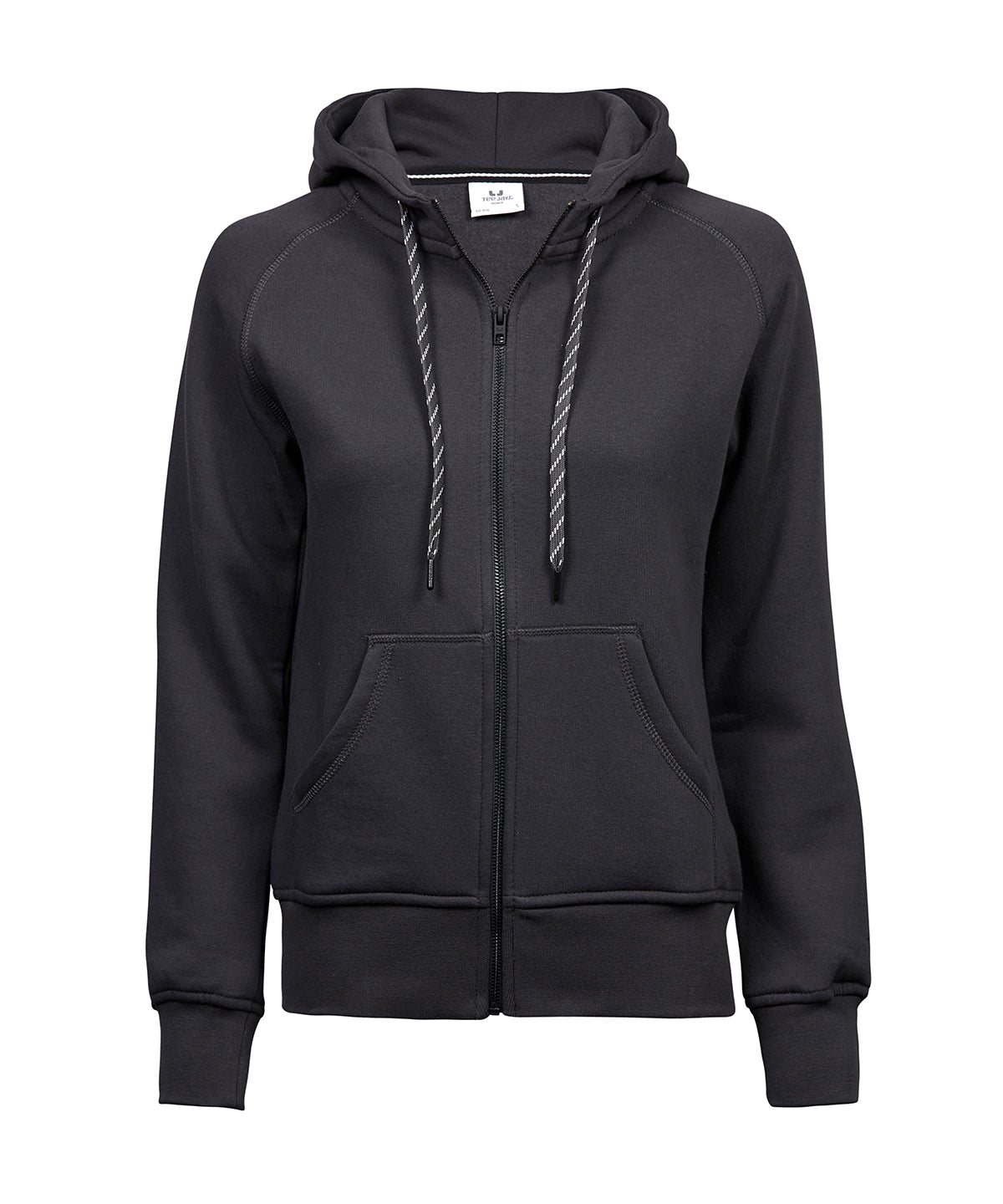 Womens fashion full-zip hoodie (5436)