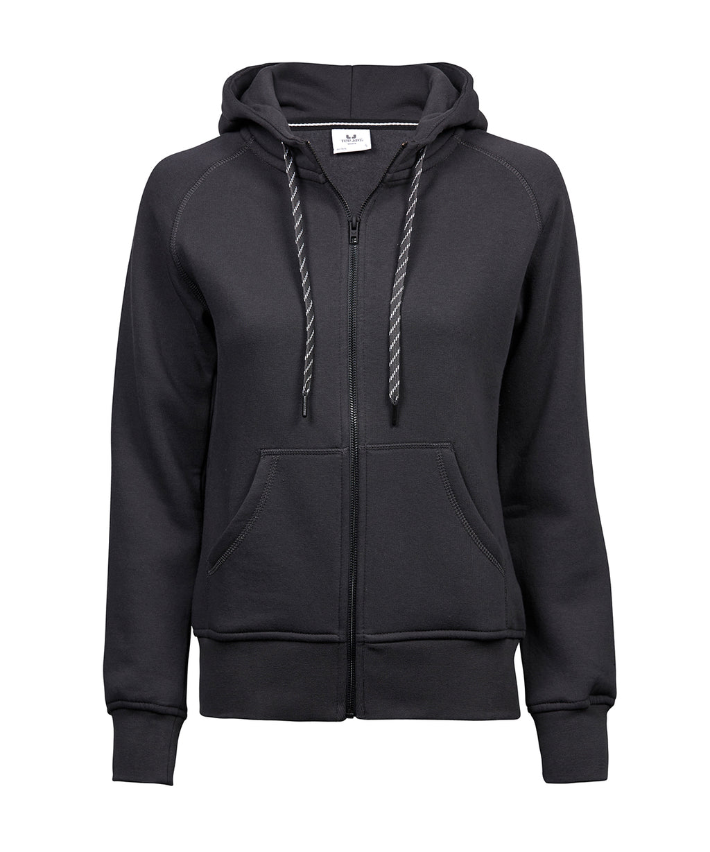 Womens fashion full-zip hoodie (5436)