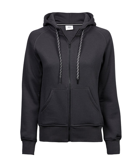 Womens fashion full-zip hoodie (5436)
