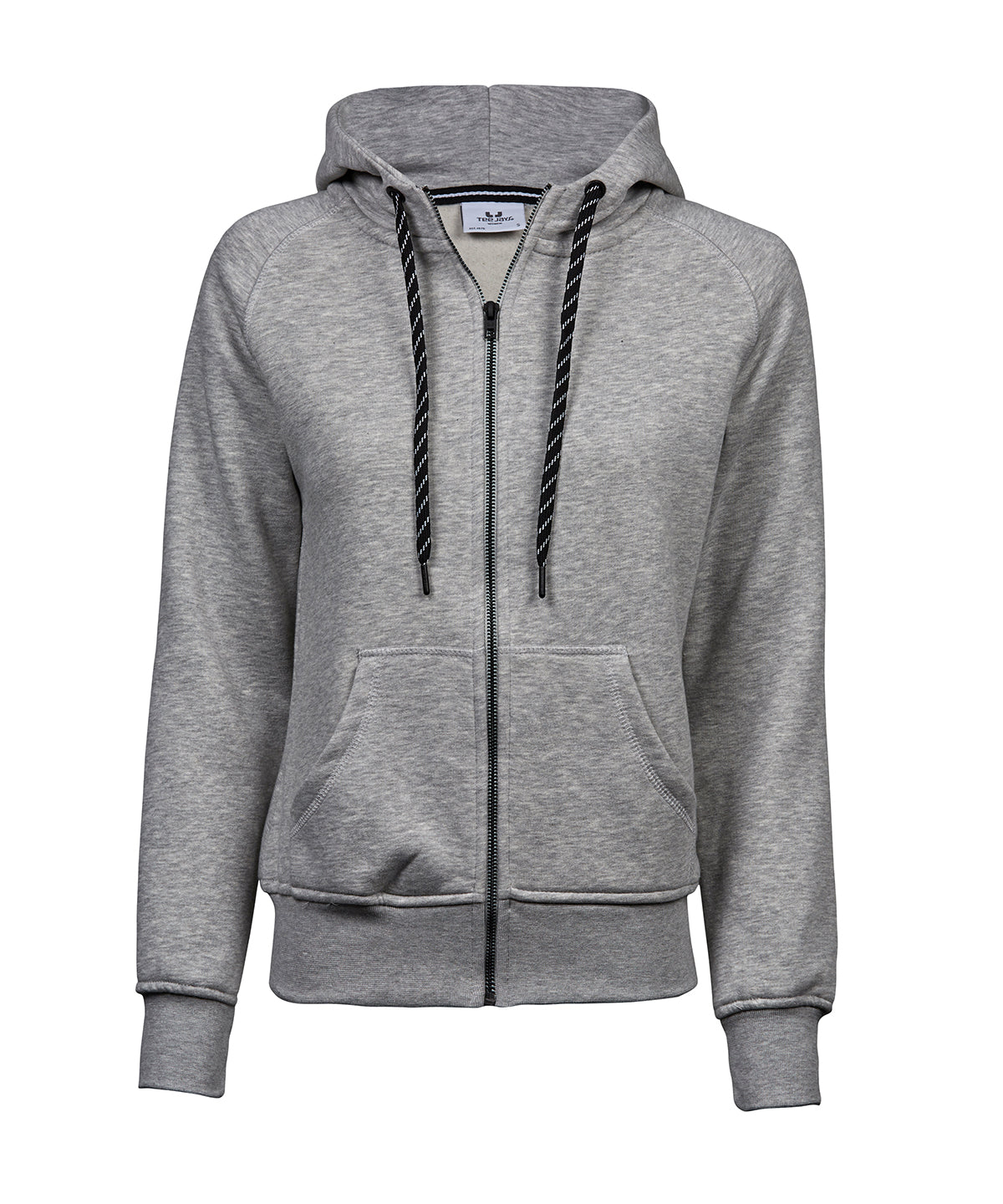 Womens fashion full-zip hoodie (5436)