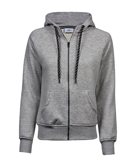 Womens fashion full-zip hoodie (5436)