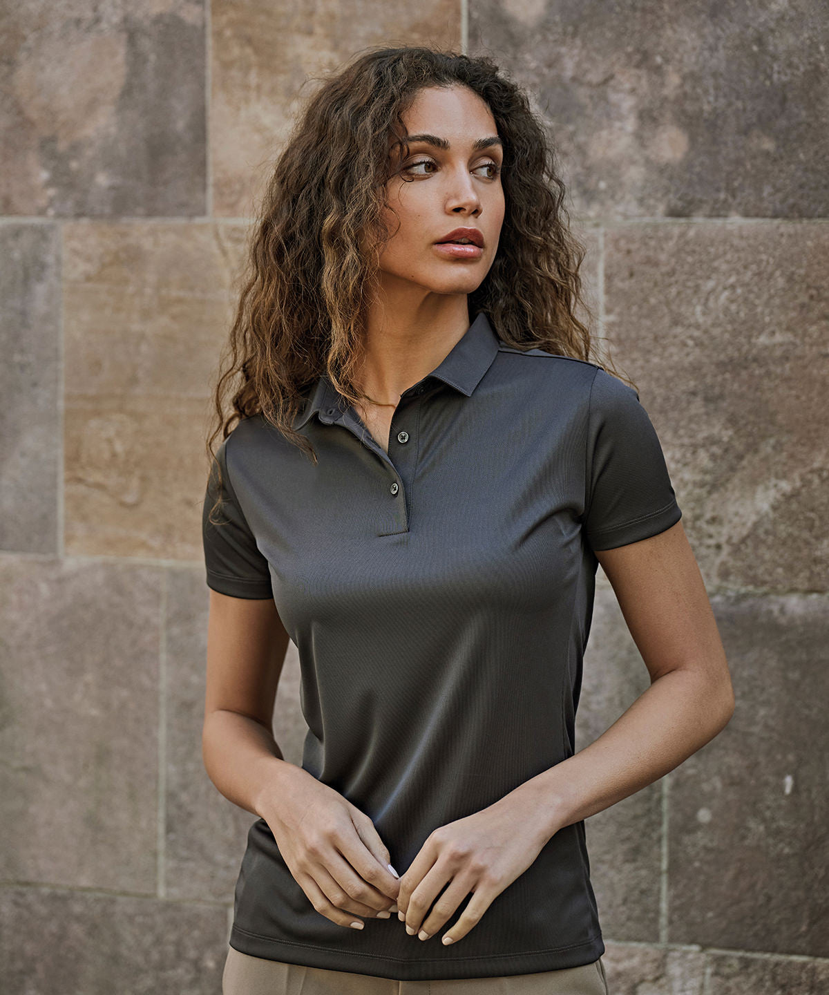 Womens luxury sport polo (7201)