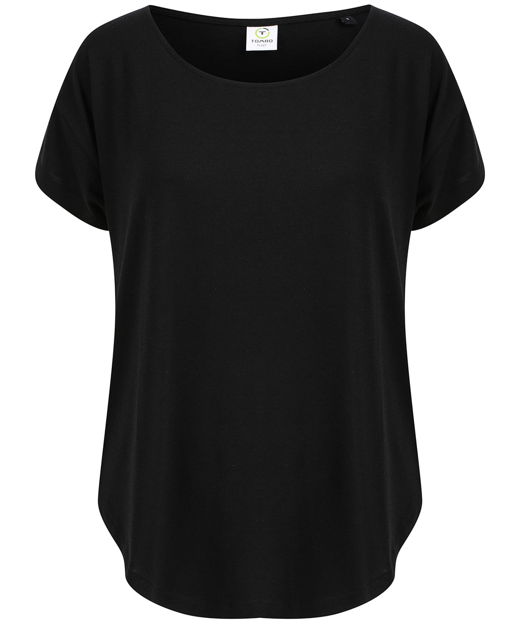 Scoop neck T