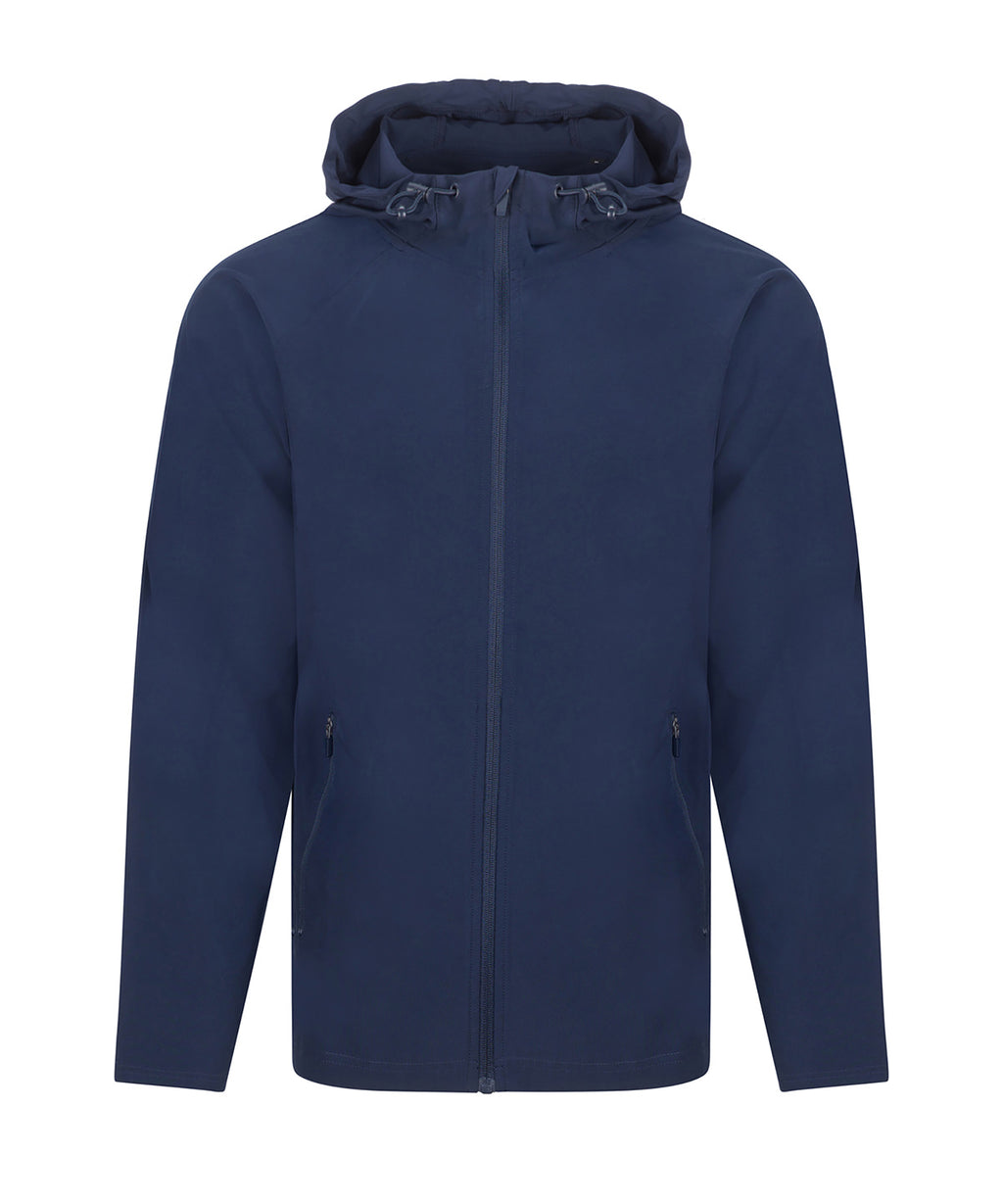 Technical zip-through hoodie
