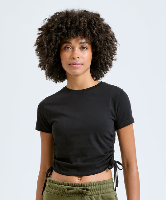 Womens TriDri® ruched crop top