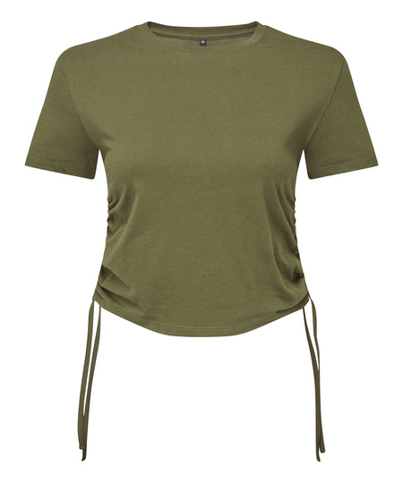 Womens TriDri® ruched crop top