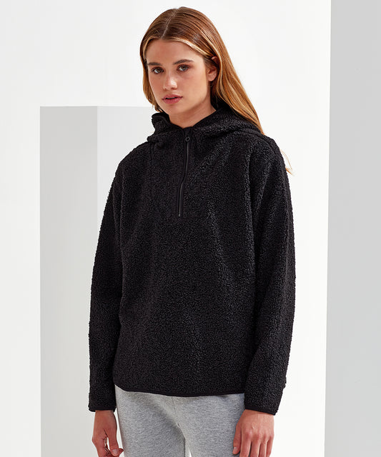 Women's TriDri® sherpa ¼-zip hoodie
