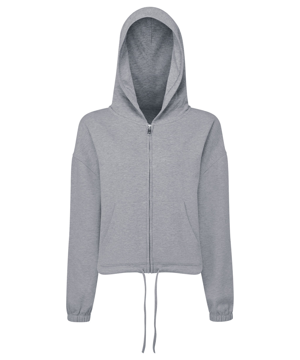 Womens TriDri® recycled drawstring full-zip hoodie