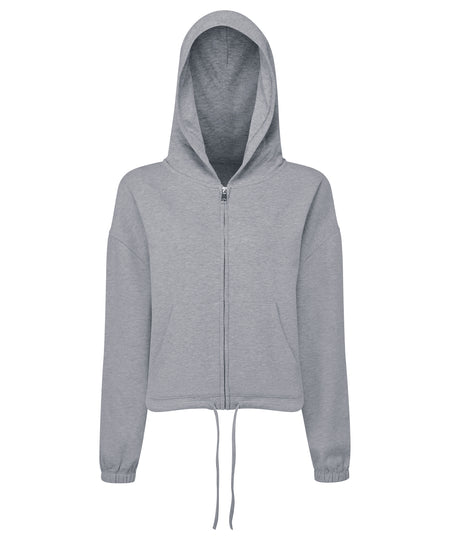 Womens TriDri® recycled drawstring full-zip hoodie