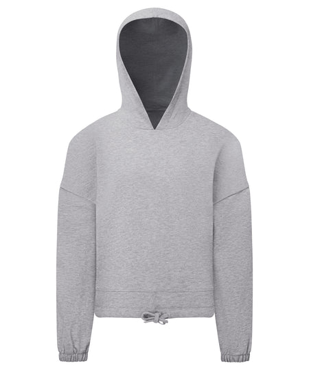 Kids TriDri® recycled cropped oversize hoodie