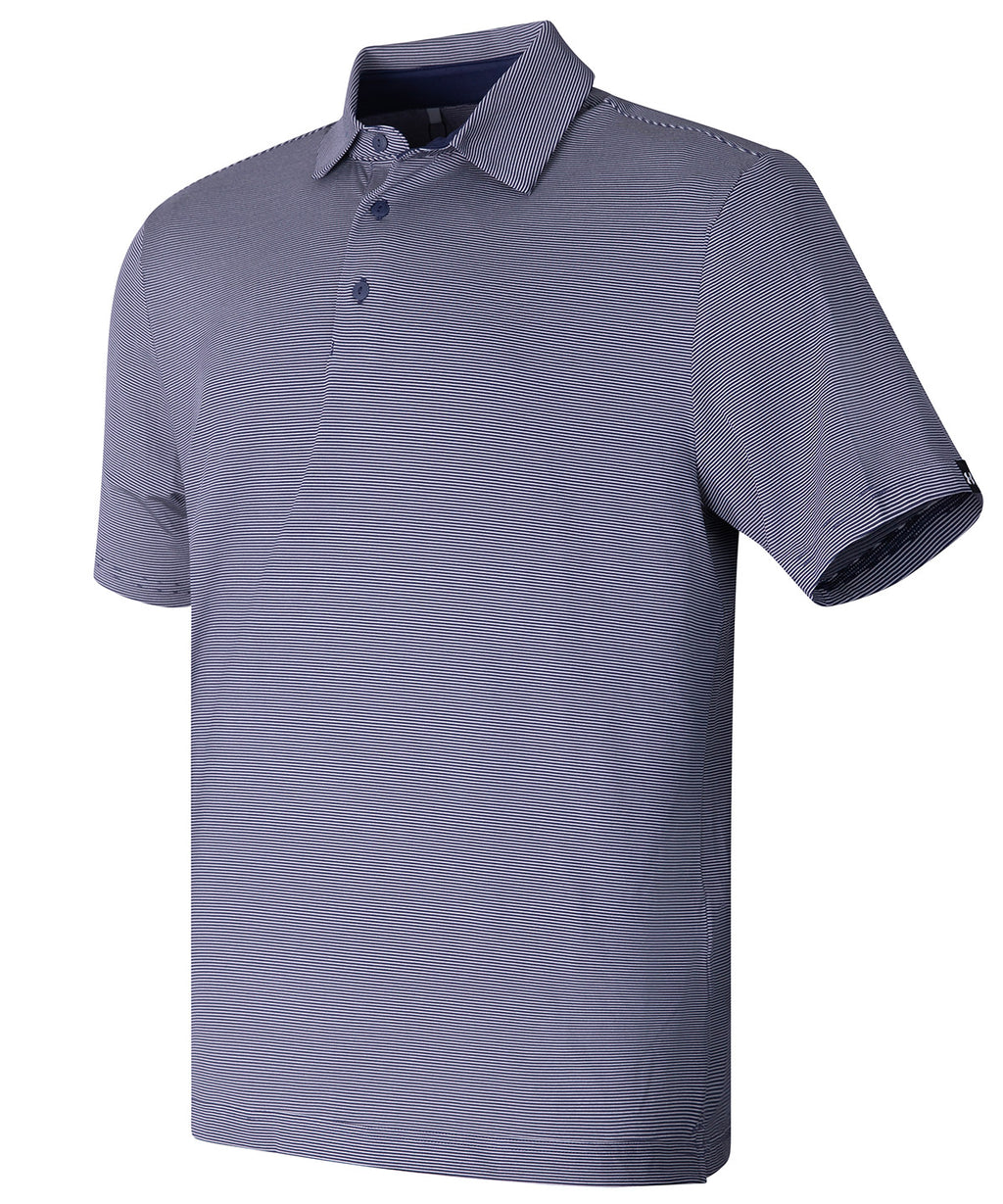 UA playoff 3.0 stripe polo LB  microstripe