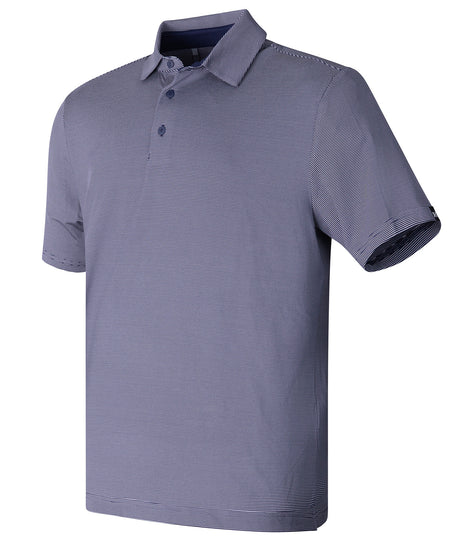 UA playoff 3.0 stripe polo LB  microstripe