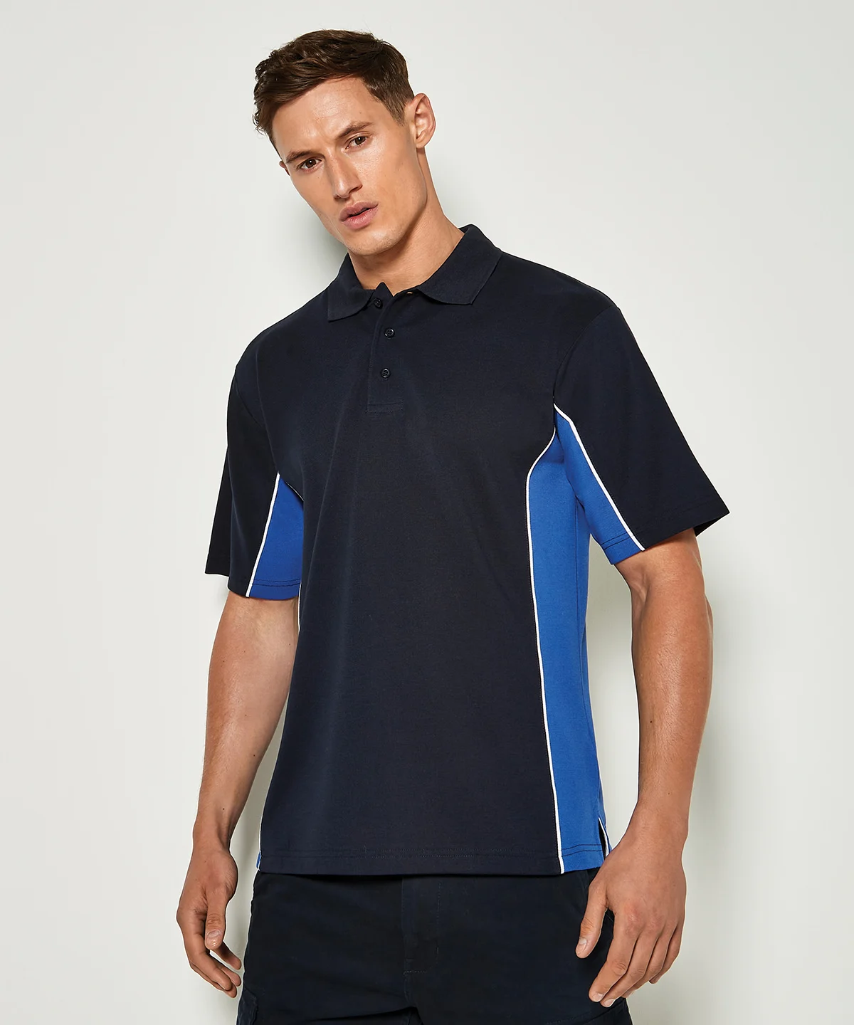 Classic Fit Track Polo Shirt