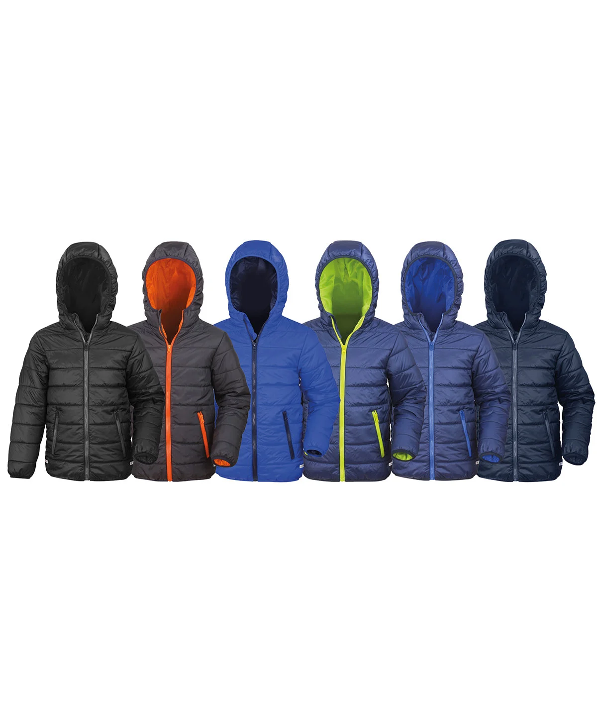Junior Result Soft Shell Padded Jacket