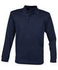Unisex Long Sleeve Polo