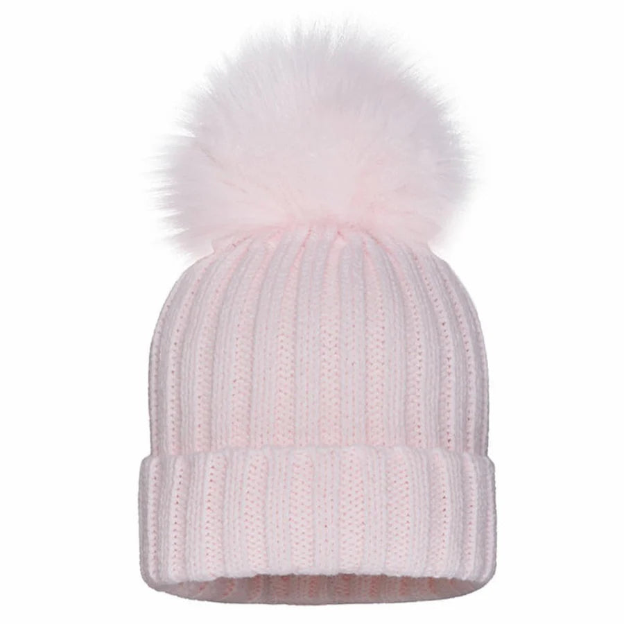Pink Pom Hat