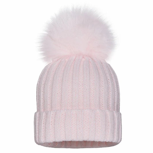 Pink Pom Hat