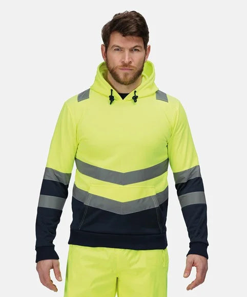 Hi Visibility Hooded Sweatshirt