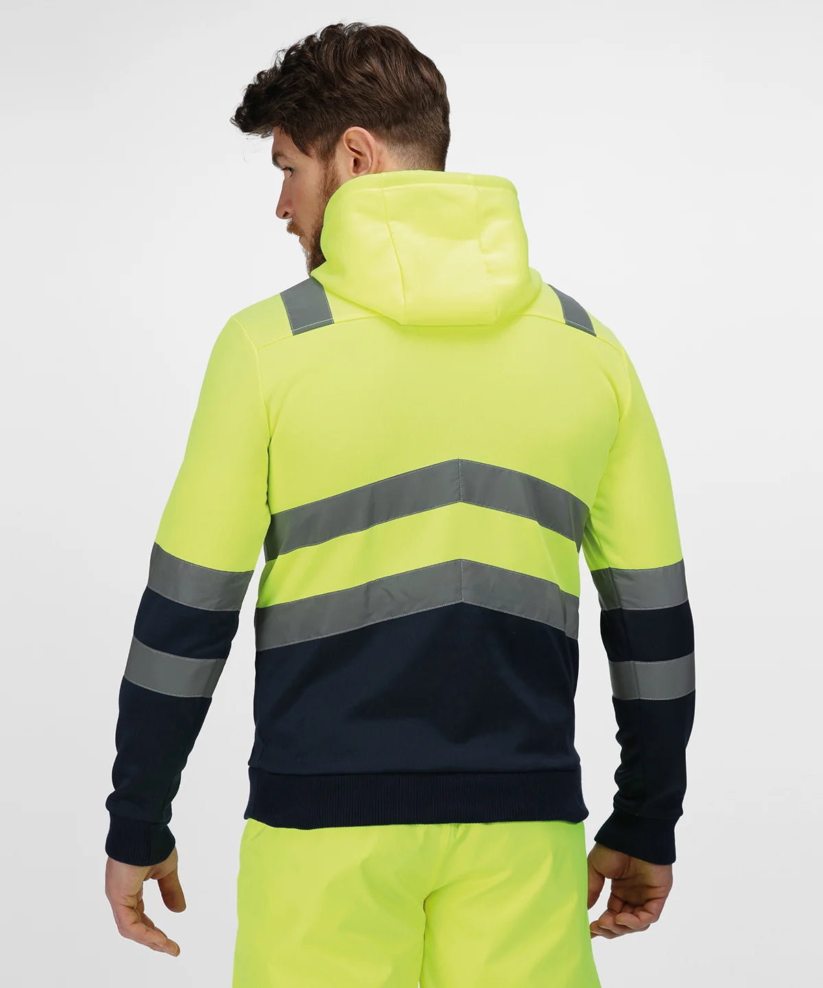 Hi Visibility Hooded Sweatshirt