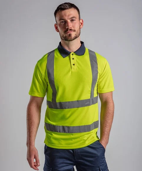 Hi Visibility Polo Shirt